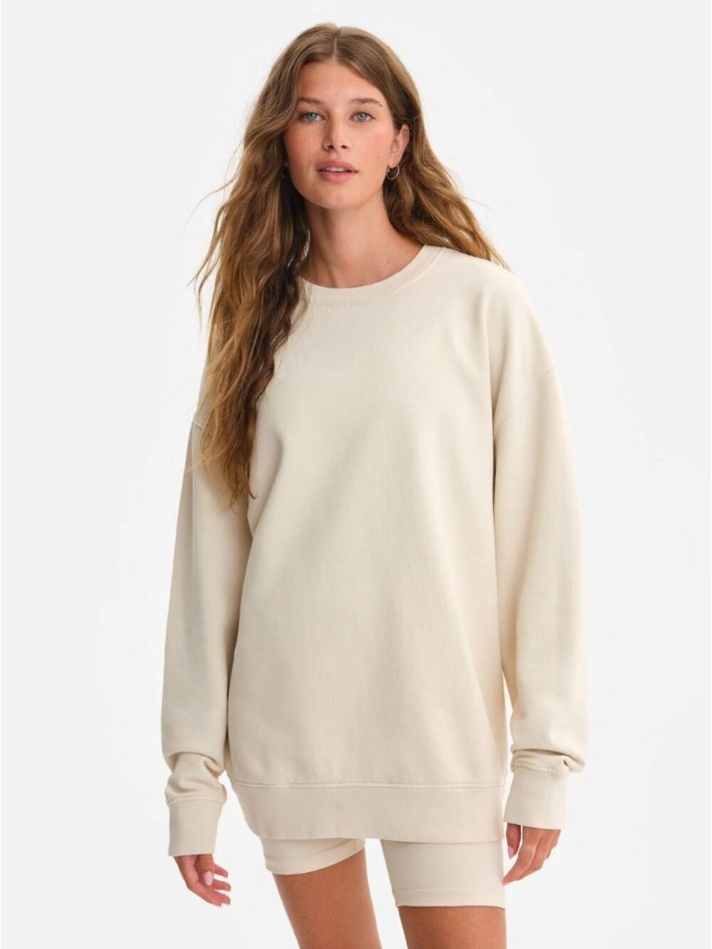 MATE The Label Organic Fleece Oversized Sweatshirt XS/S 100% Organic Cotton